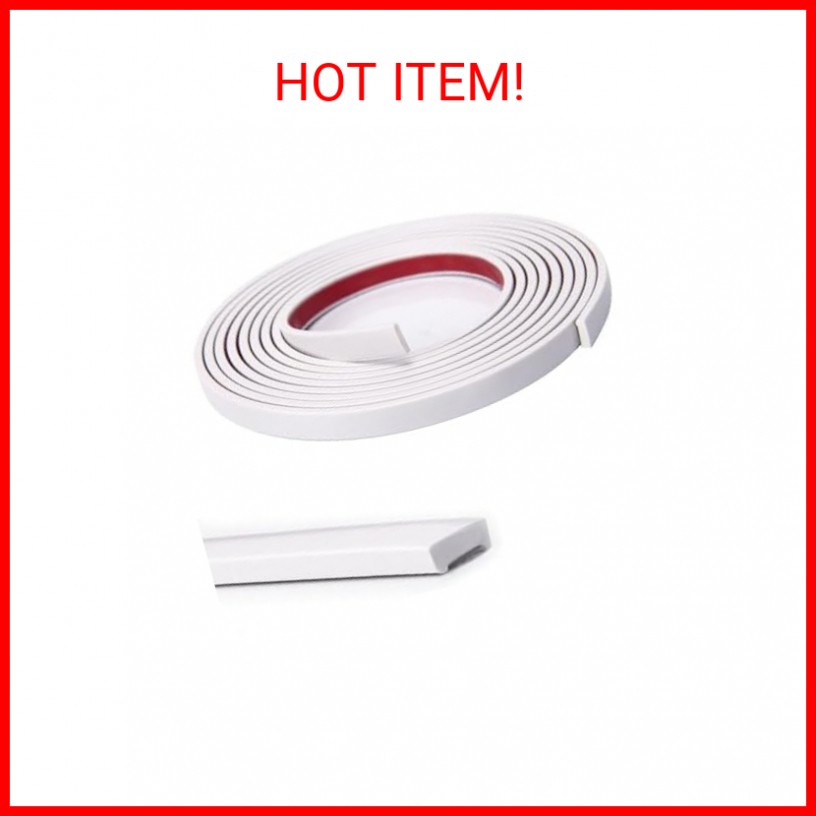 Art3d 10 Ft Peel and Stick Flexible Vinyl Molding Trim for Wall Tile Edges