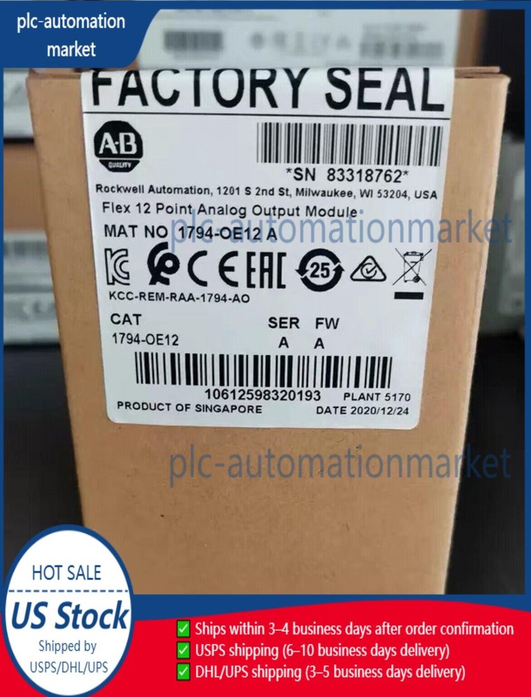 Allen-Bradley 1794-OE12 /A Flex 12 Point Analog Output Module 1794OE12