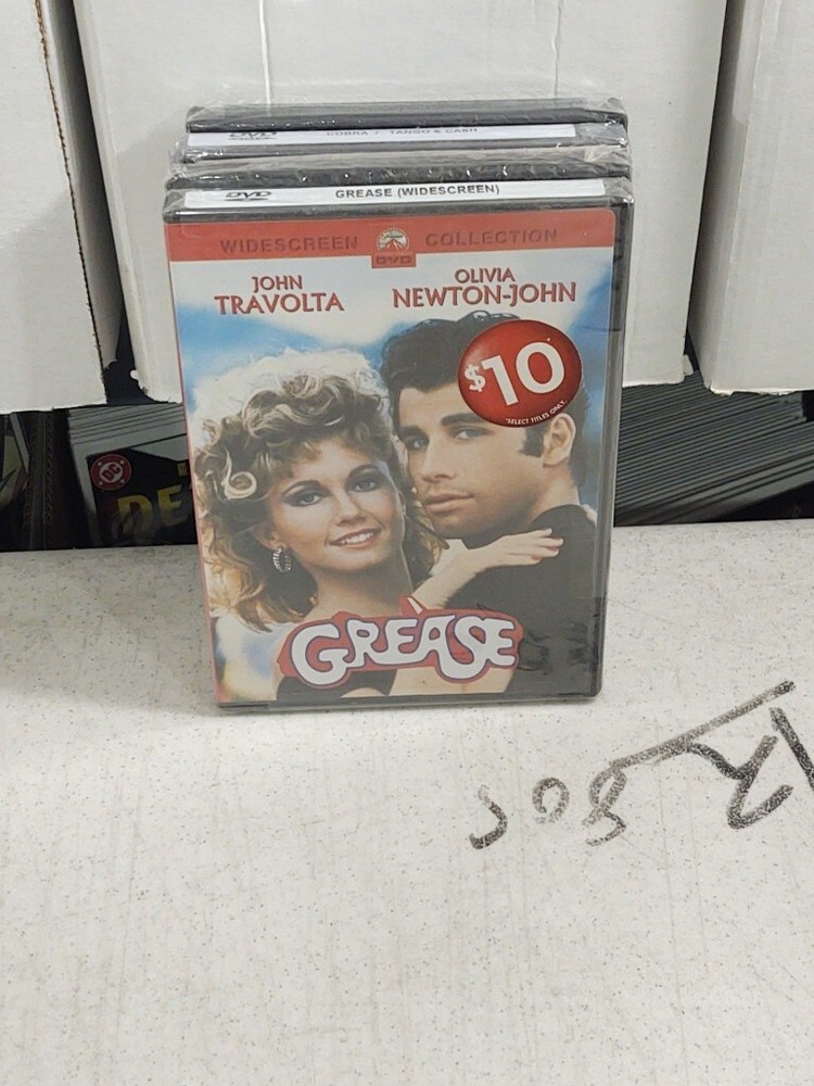 Grease (Sealed DVD, 2004, Widescreen) 🎀 John Travolta Olivia Newton-John