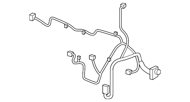 Genuine GM Harness Assembly-Front S/D Dr Wrg 20967807