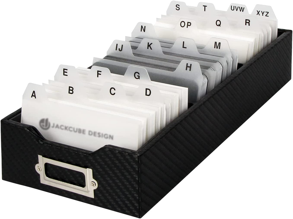 Carbon Fiber Business Card Organizer Coupon Holder Name Card Organizer Name Card-image