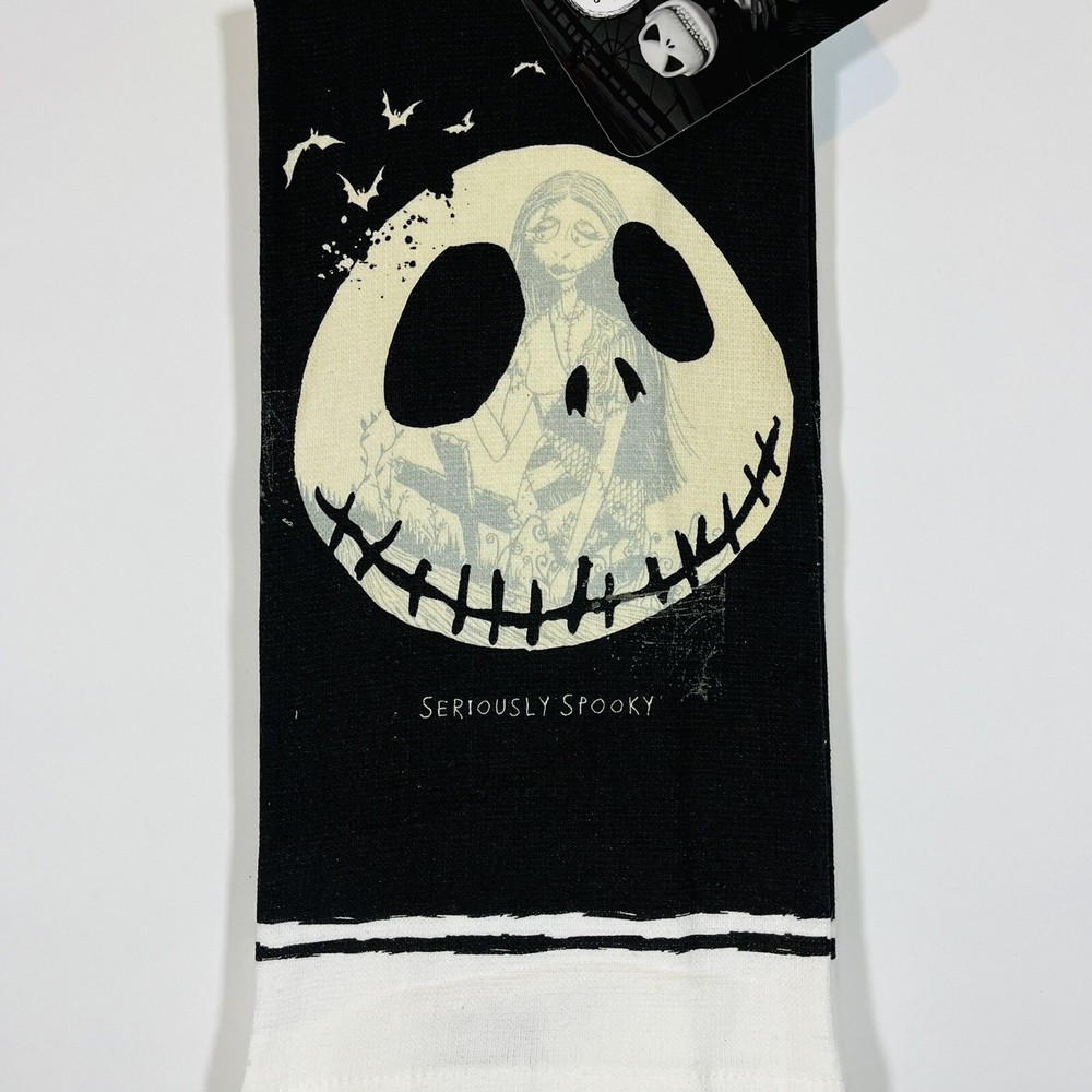 Disney 2 Pack Kitchen Hand Towels The Nightmare Before Christmas Halloween Alt 4