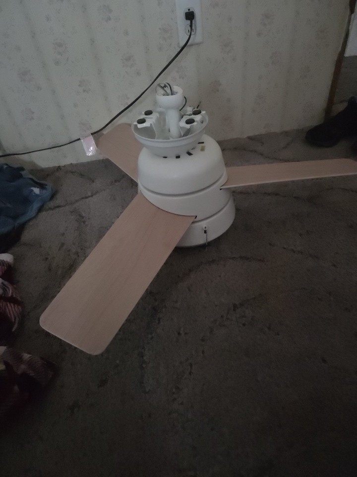 Nice Ceiling Fan.  Never Used It Cause I Had Noone To Install It For Me.