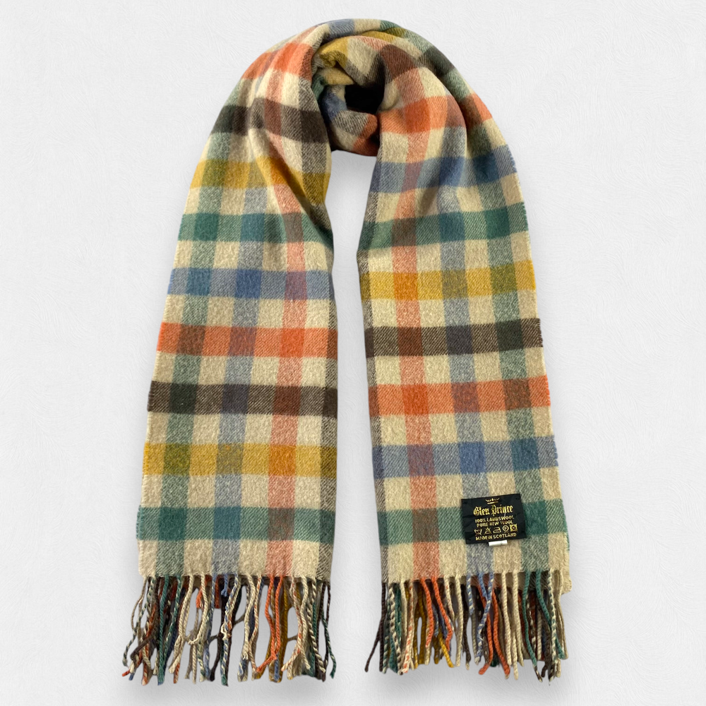 Glen Prince Scarf Muffler Winter Neck Scarf Wool Scarves
