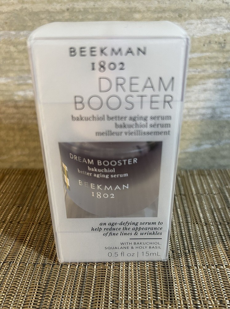 Beekman 1802 Serum Collagen Booster Electric Daisy + Peptides Firming 0.5 Oz NIB