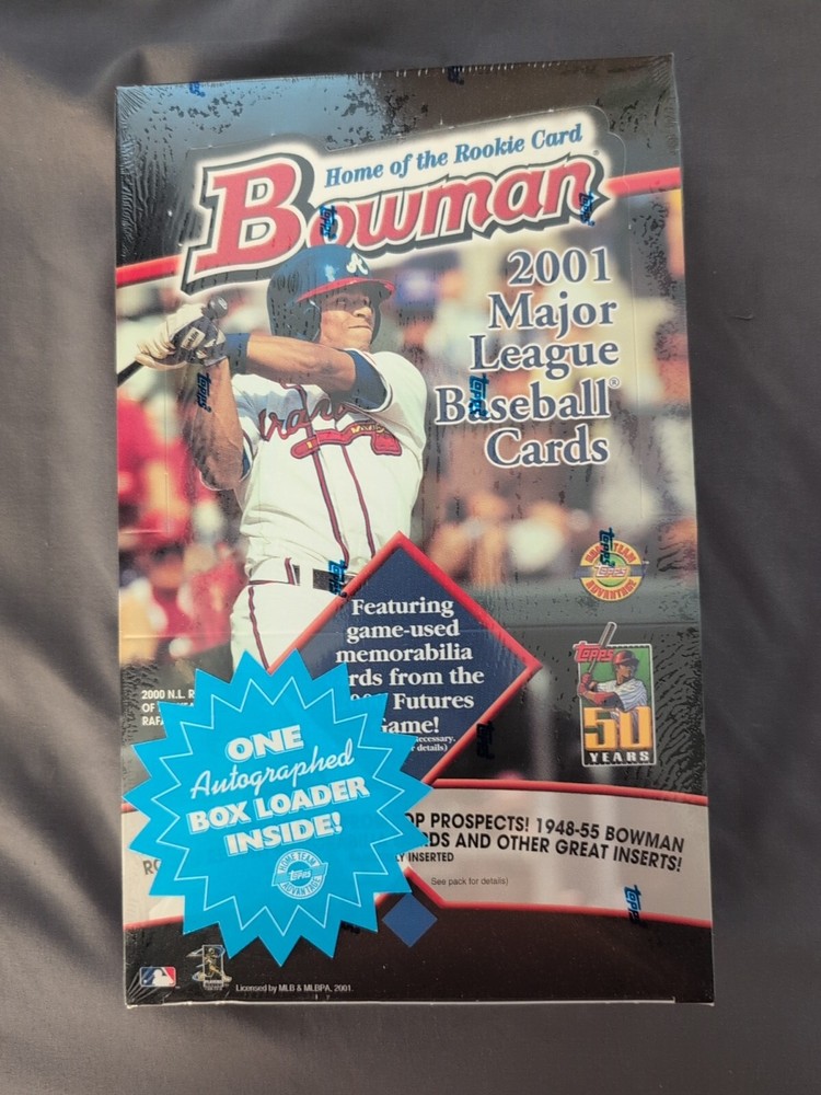 2001 Bowman Baseball Hobby Box - Factory Sealed - Possible Pujols Auto RC📈