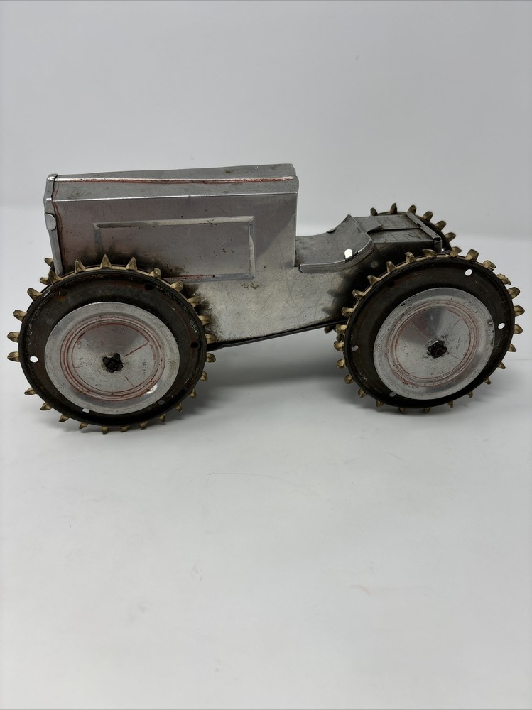Antique Tin Toy Tractor Patent 1911 Pictures For Condition.