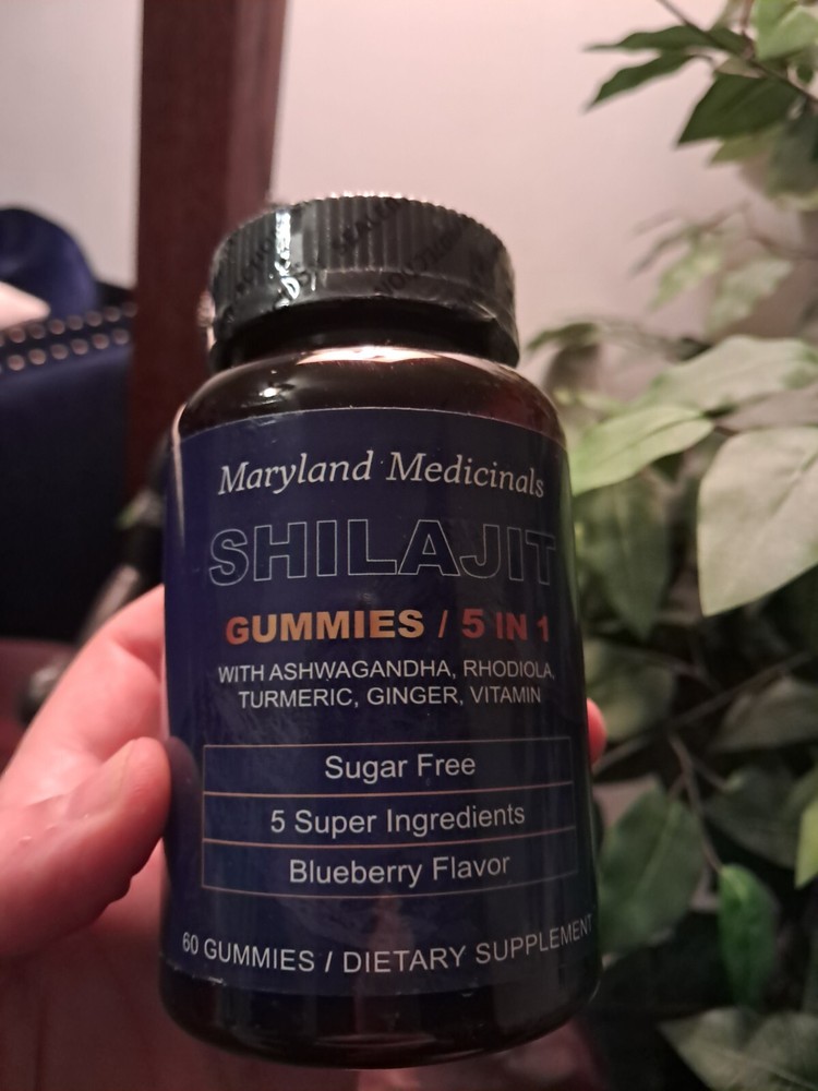 Shilajit Gummies with 4 Potent Healing Herbs by Maryland Medicinals