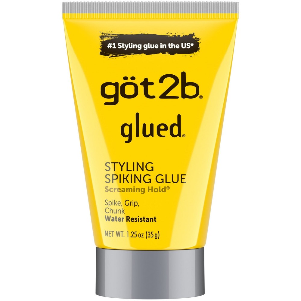 Got2b Original Pegado Peinado Spiking Gel para Cabello, Resistente al Agua 1.25oz (Paquete de 2)