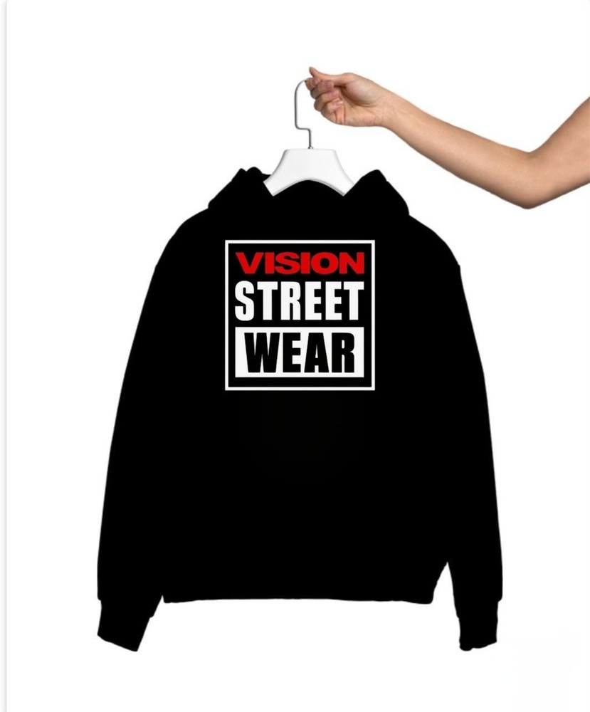 Vision Street Wear Classic Graphic Print Unisex Sweatshirt Hoodie S M L XL 234XL