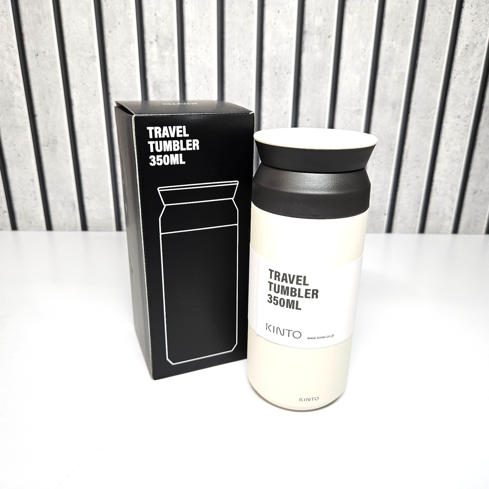 KINTO Tumbler White 350ml Travel Tumbler 20932 - Genuine from Japan - New