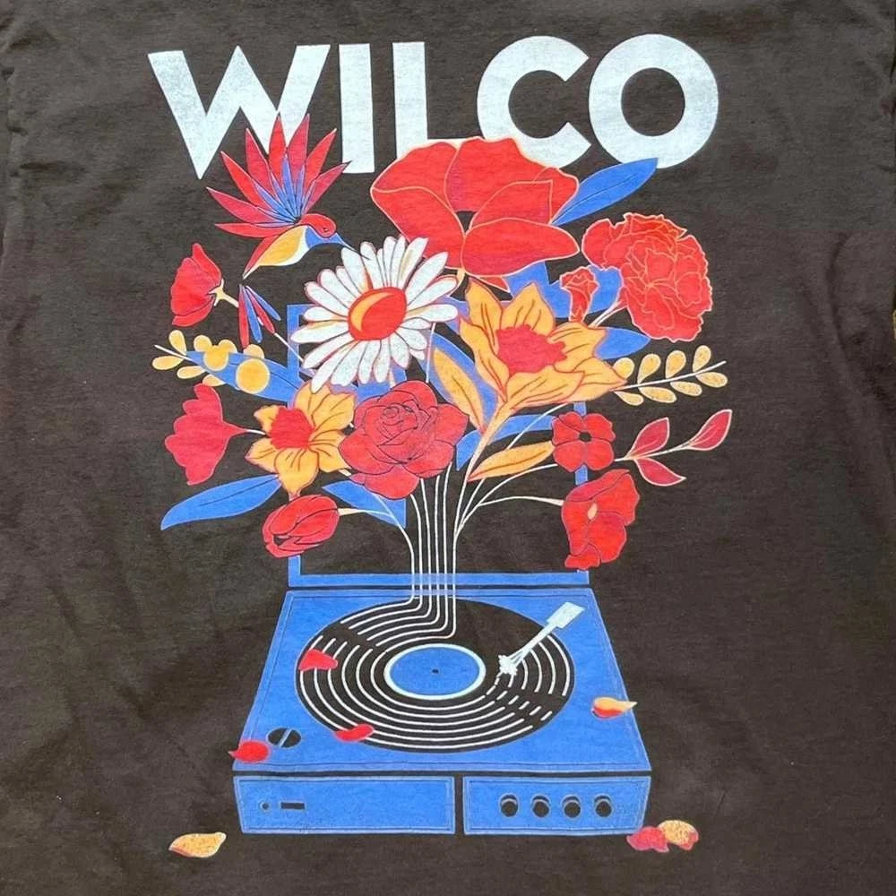Vintage Wilco Band Flowers Shirt Unisex Concert S to 5XL QA1463