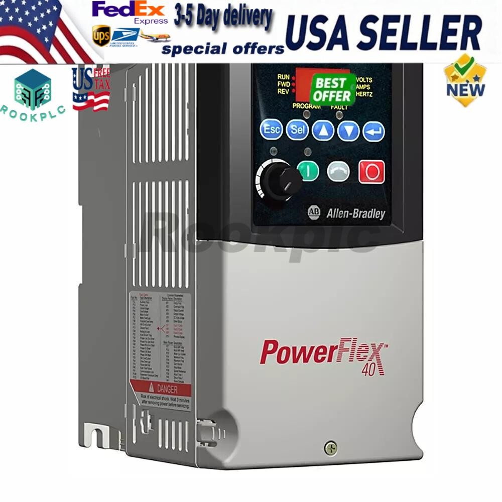 New Allen Bradley 25C-D4P0N114 /B PowerFlex 527 480V 4A 2HP IP20 NEMA ! AB