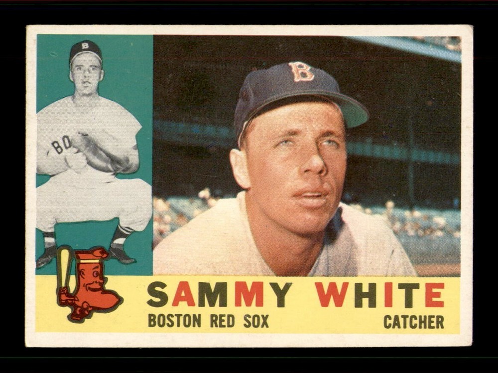 1960 Topps Set Break #203 Sammy White EX *tarjetas obg*