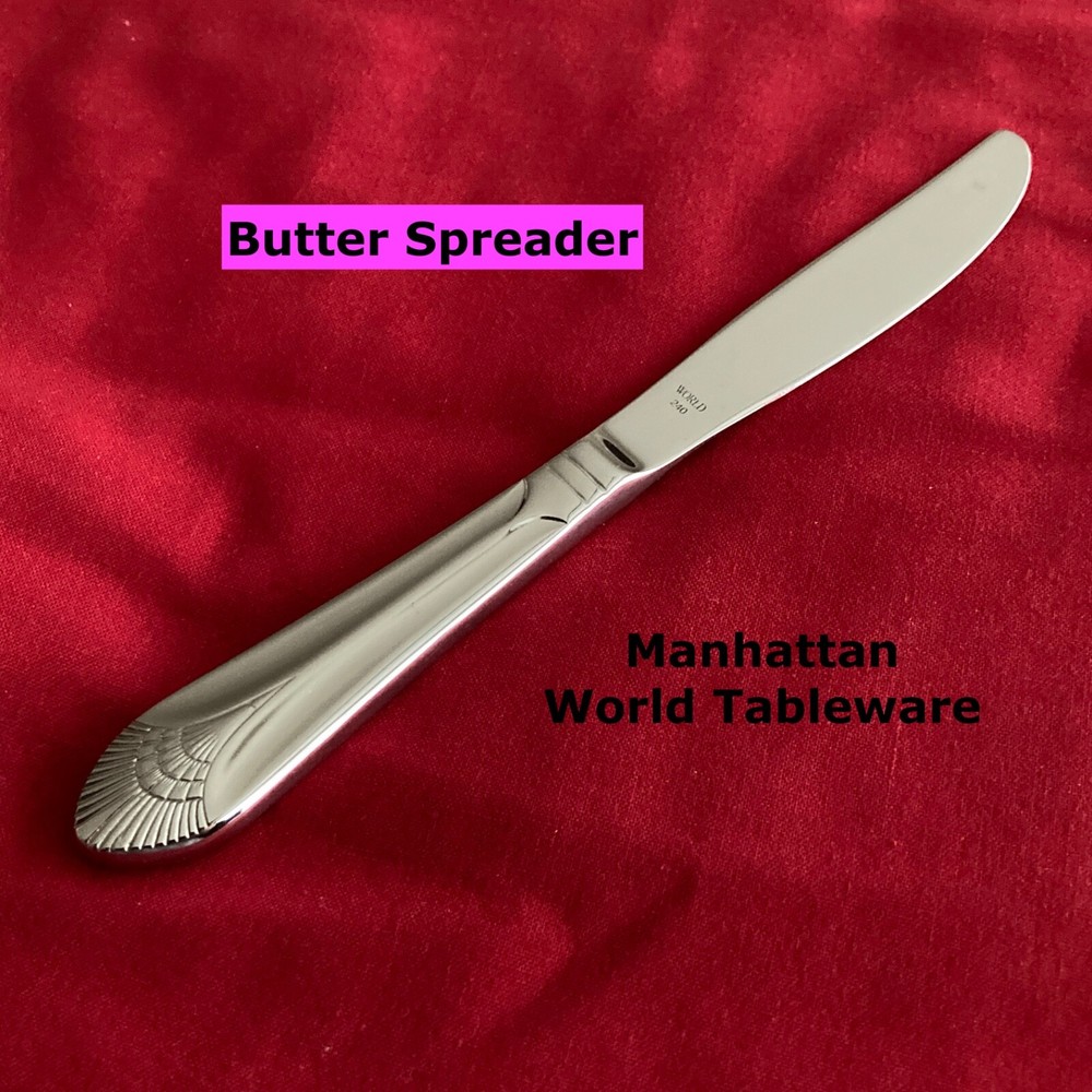 World Tableware MANHATTAN Butter Spreader 7 3/8