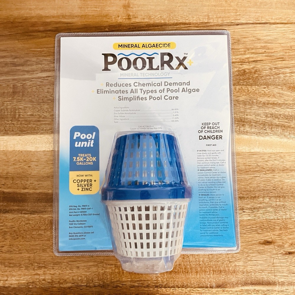 POOL RX  Blue Treats 7.5k-20k Gallons New Sealed