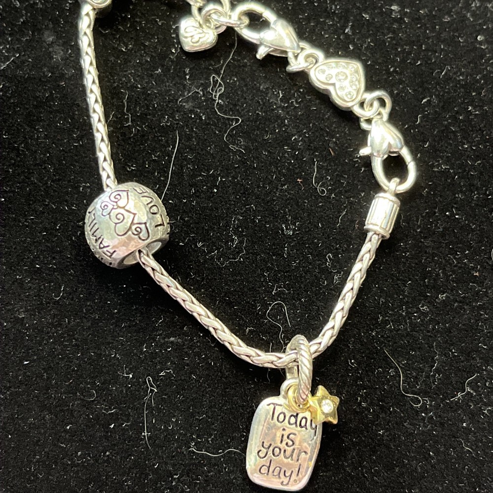 Brighten your day with the charming Brighton Double Heart ABC Slide for new beginnings and love