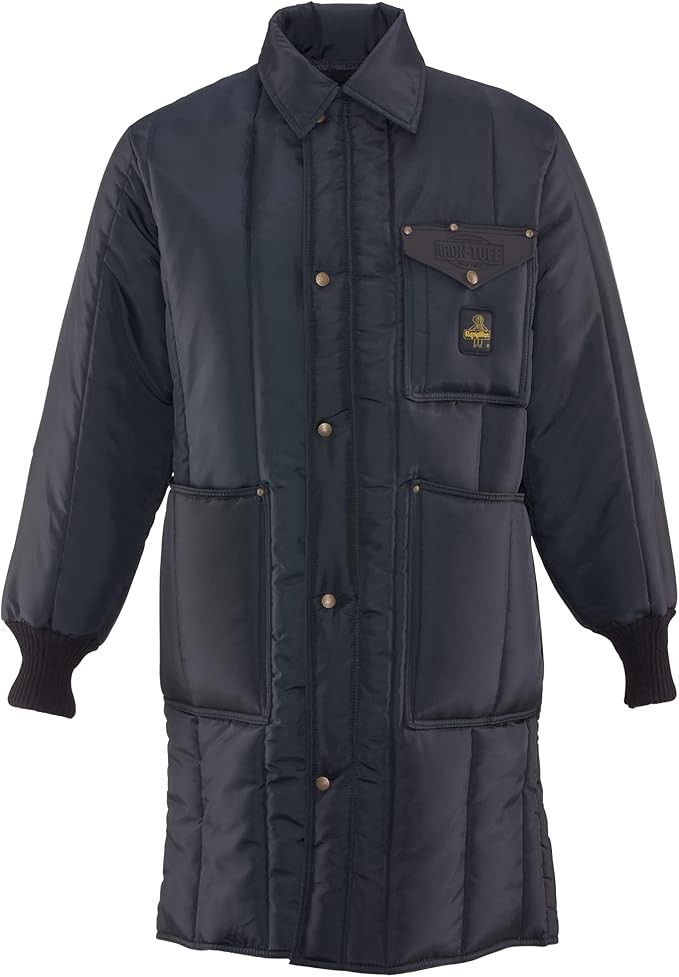 RefrigiWear Men's Iron-Tuff Inspector Jacket 3XL – Knee-Length Insulated Work Co