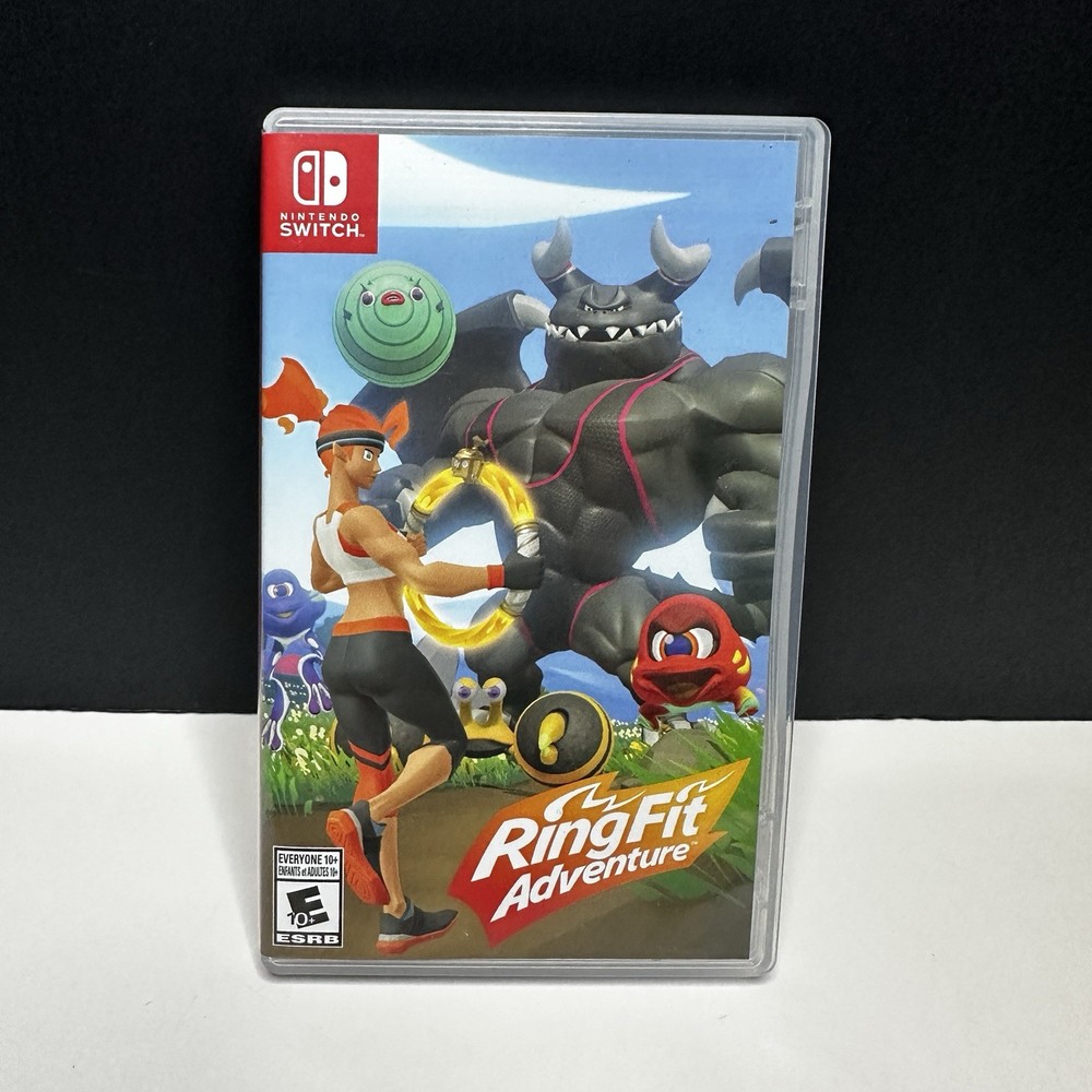 Ring Fit Adventure - Nintendo Switch (Game Only) With Case