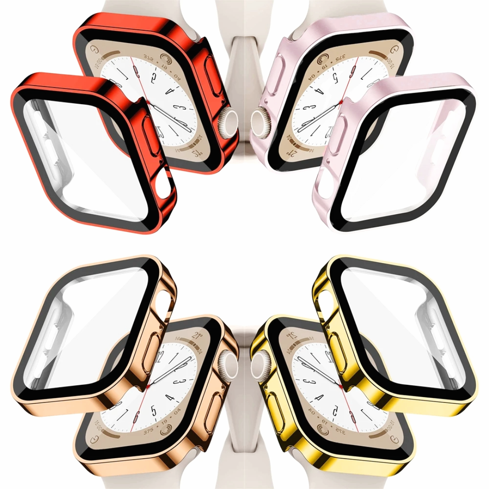 Case Cover Screen Protector For Apple Watch 10/9/8/7/6/5/4/SE 41/42/44/45/46mm