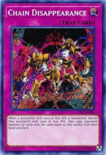Chain Disappearance LCKC-EN094 Secret Rare NM Unlimited Edition