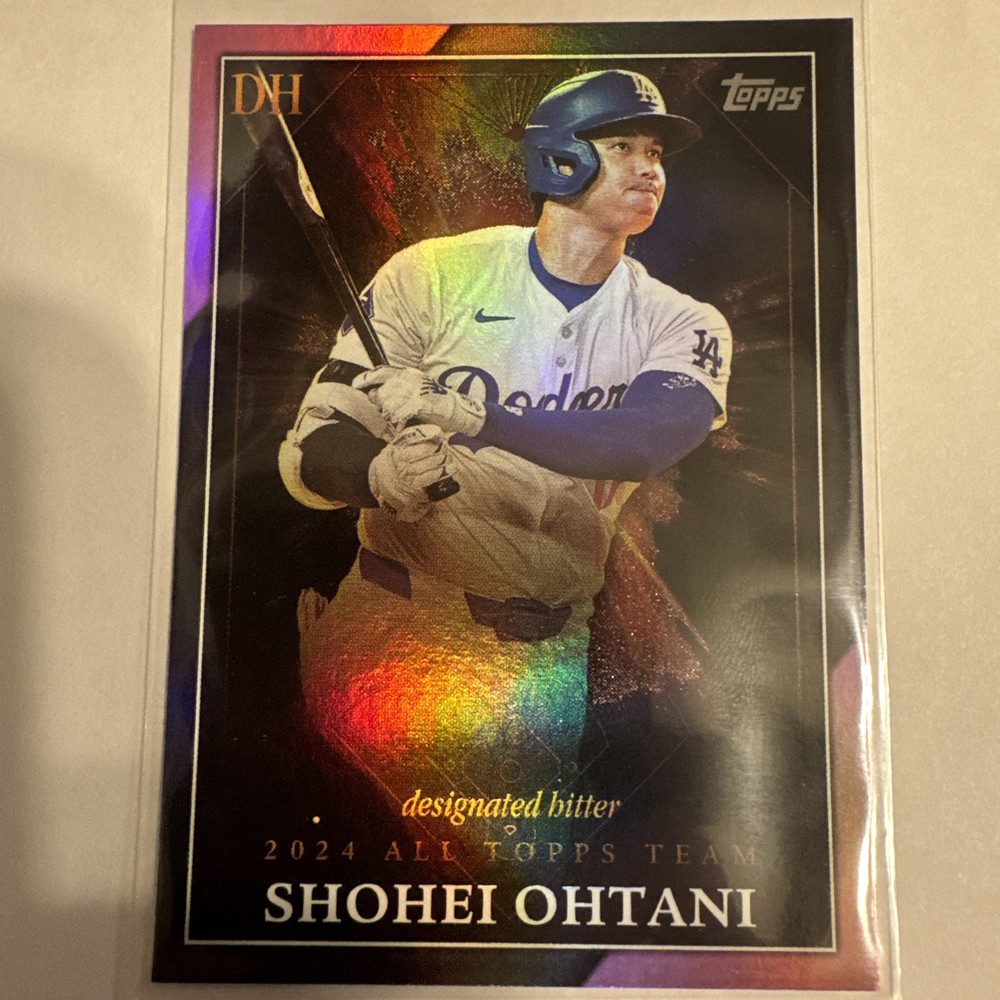 2025 Topps Series 1 - 2024 All-Topps Team Pink Foil #ATT-3 Shohei Ohtani SP