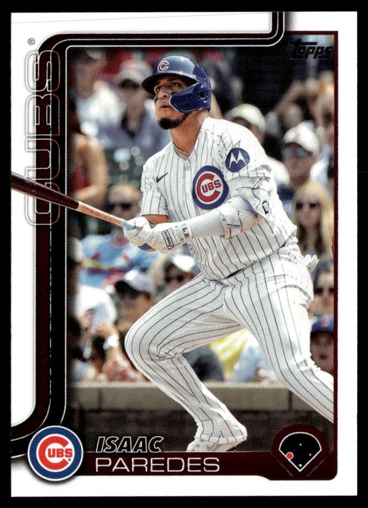 2025 Topps Series 1 Isaac Paredes Chicago Cubs Card #138