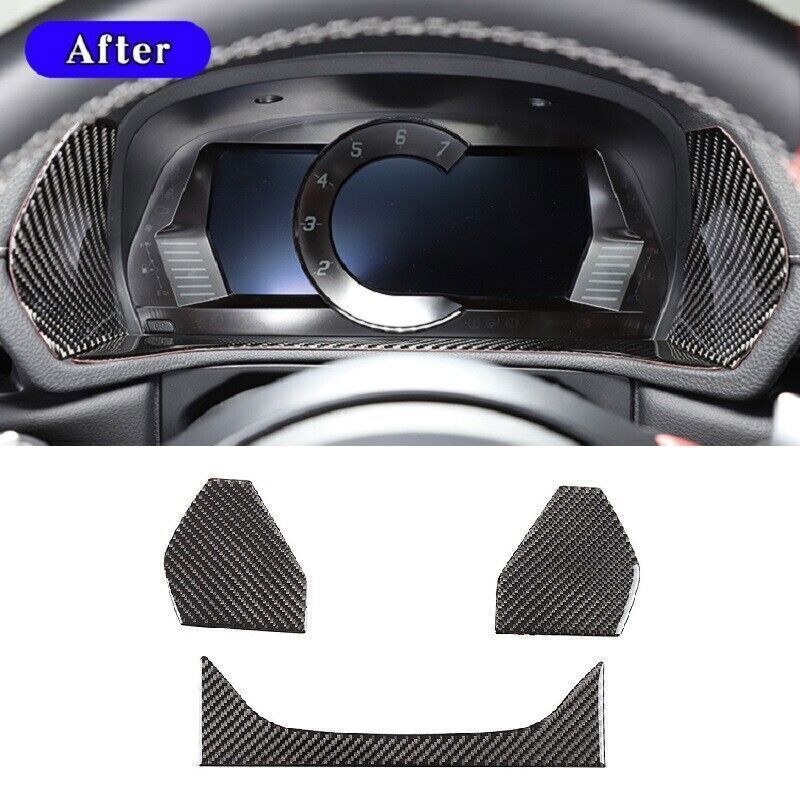 Carbon Fiber Dashboard Cover for Toyota Supra A90 2019-2022