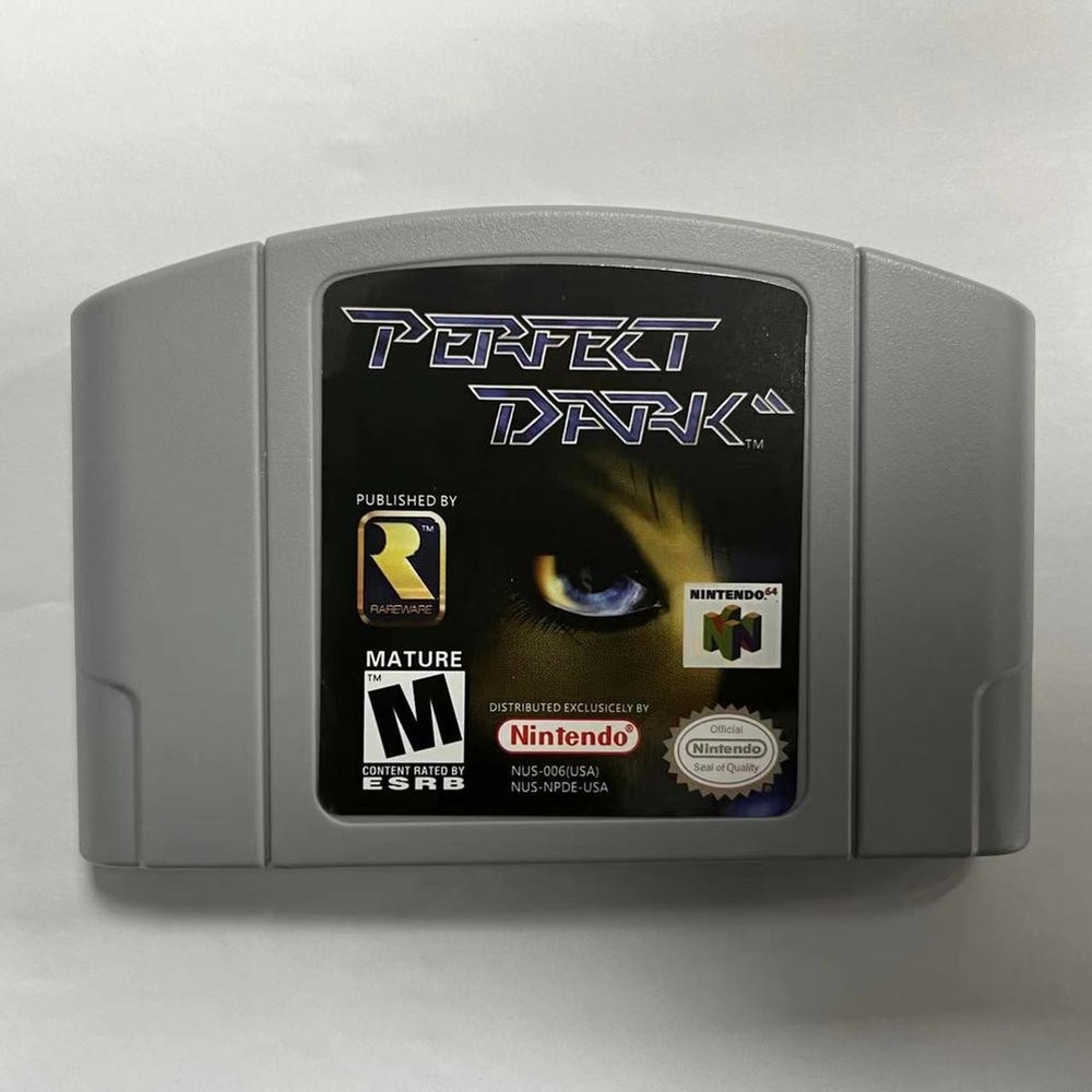Perfect Dark - Nintendo 64 (N64) Fast shipping Vintage cartridge Complete set