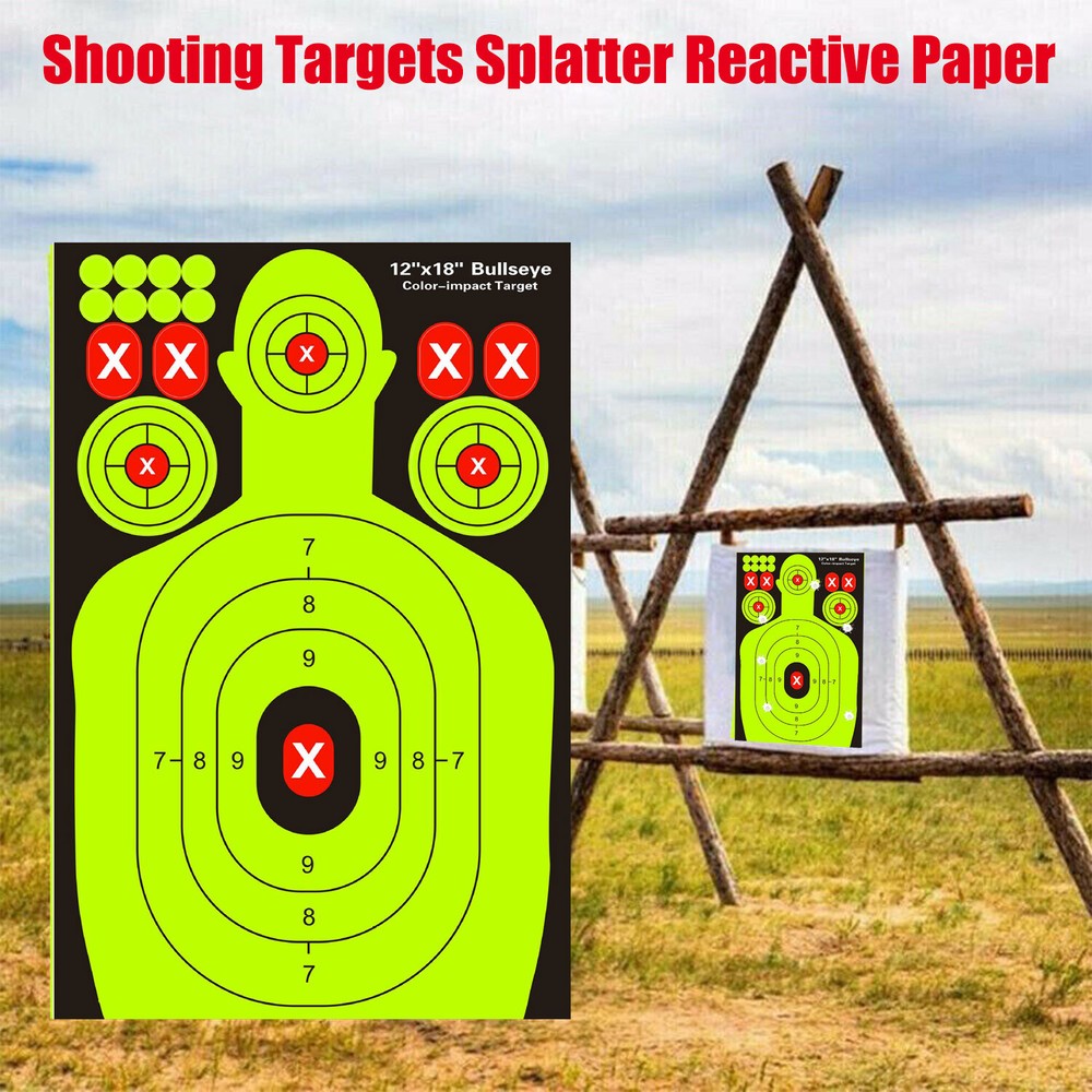 10 Pack Shooting Targets 12x18