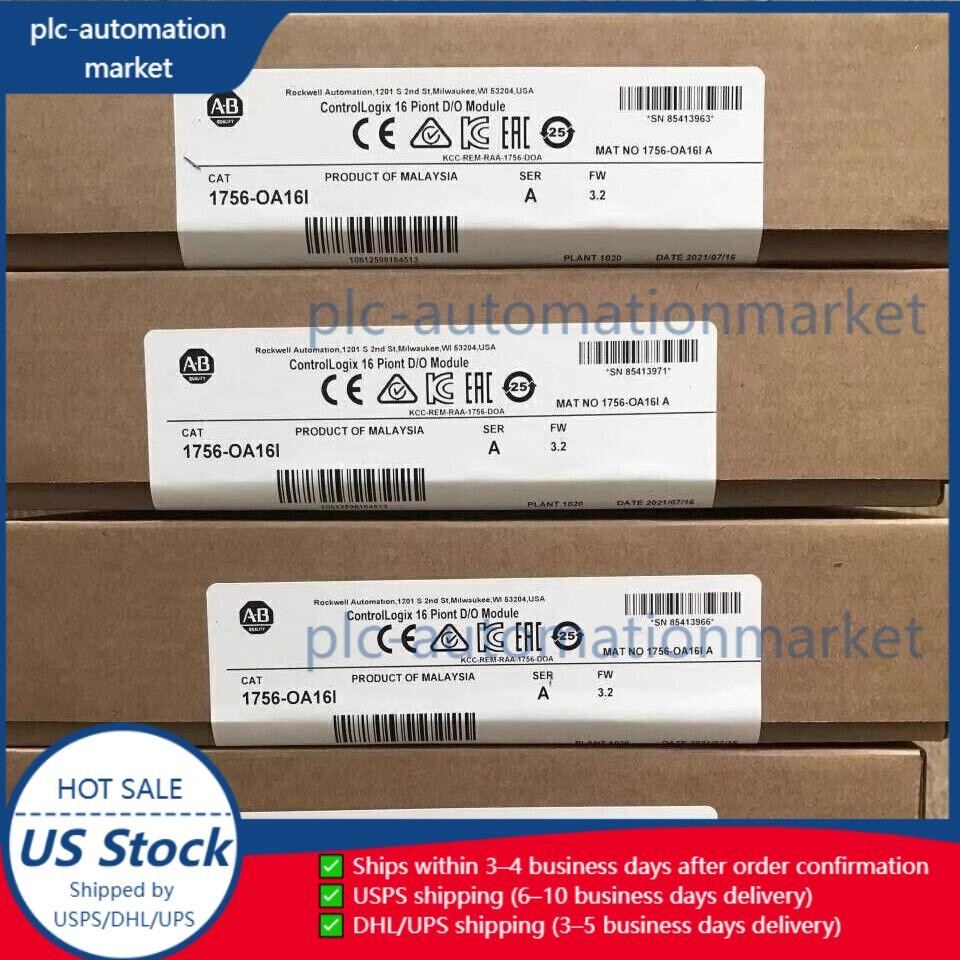 1756-OA16I SER A ControlLogix 16 Point D/O Module 1756OA16I New Factory Sealed