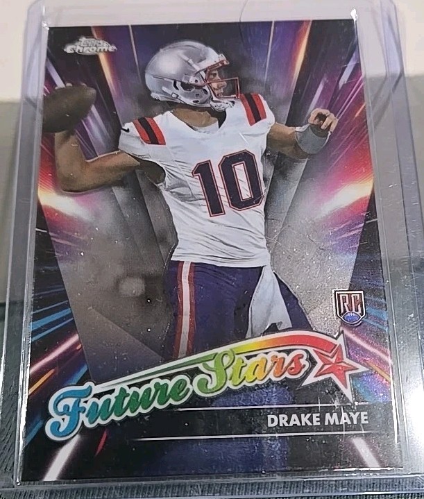 2024 Topps Chrome - Future Stars Drake Maye #FS-3 Refractor (RC)