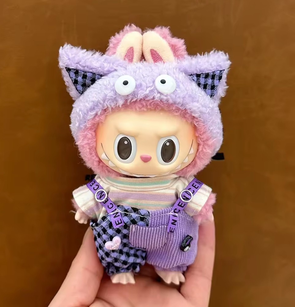 Labubu Doll Clothes Set - 3 Outfits & Headband (Doll Not Included) Ships From USA 👗🌞