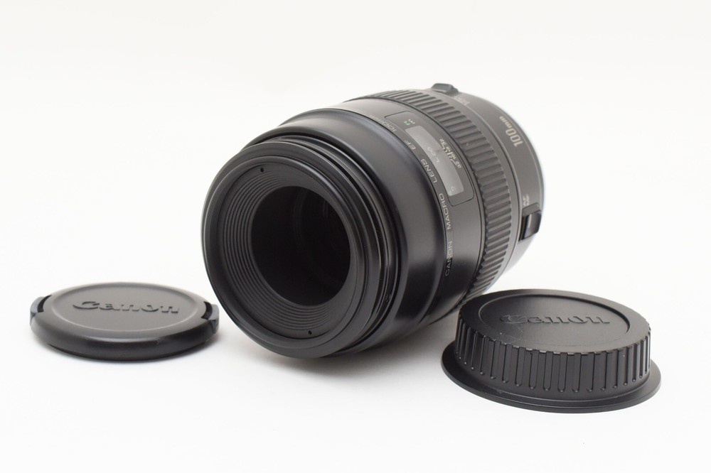 Near Mint Canon EF 100mm F/2.8 Macro Portrait Prime AF Lens EF Mount From JAPAN