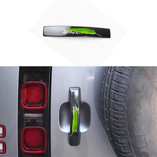 For Land Rover Defender Carbon Fiber 2020-2023 Steel Tailgate Door Handle Cover