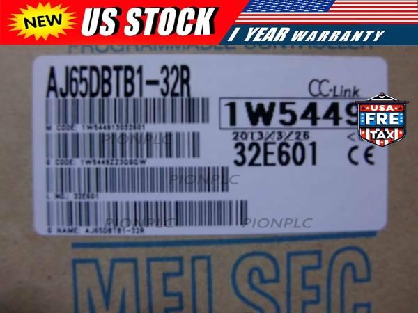 Mitsubishi PLC AJ65DBTB1-32R AJ65DBTB132R Fast ship 1 Year Warranty US Free TAX