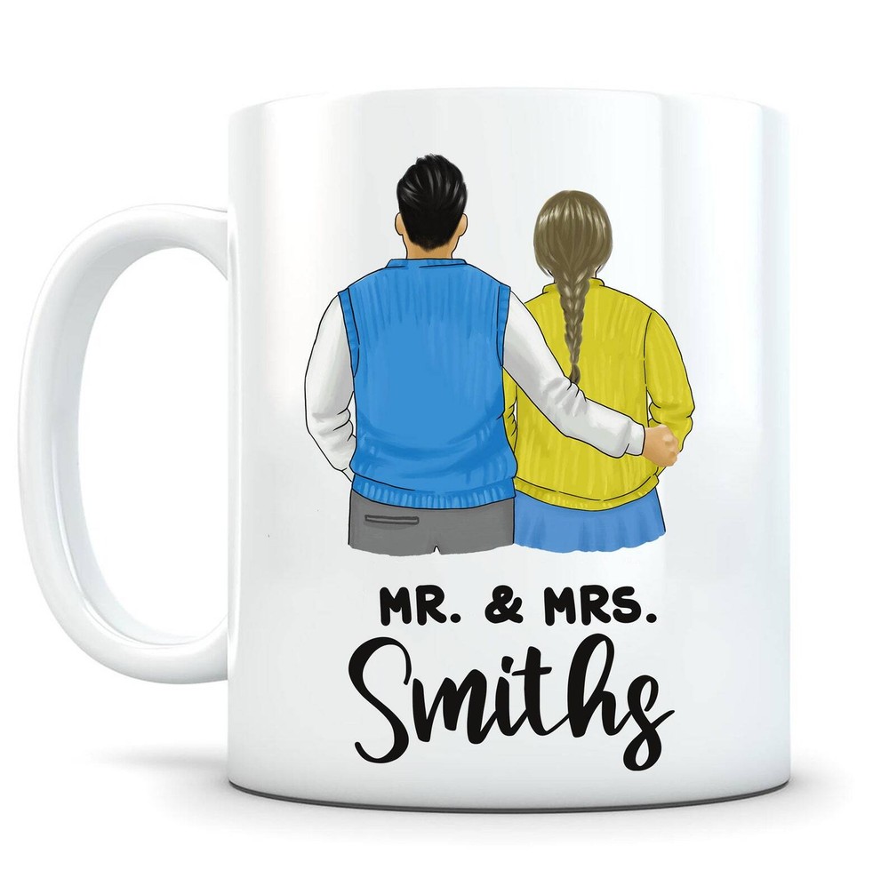 Personalized Anniversary Mug Custom Anniversary Mug Wedding Anniversary Mug Gift