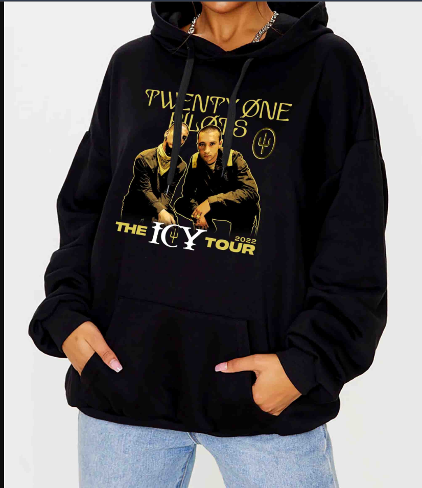 Vtg 2022 Twenty One Pilots The Icy Concert Tour 2022 Hoodie, shirt US size
