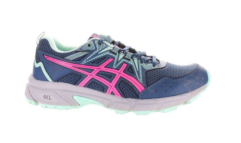 ASICS Womens Gel-Venture 8 Blue Hiking Shoes Size 7.5 (7764171)