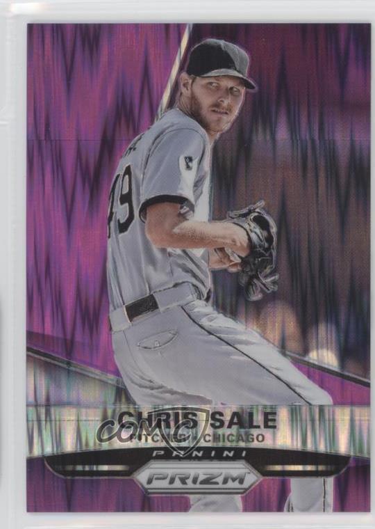 2015 Panini Prizm Purple Flash Prizm /99 Chris Sale #44-image