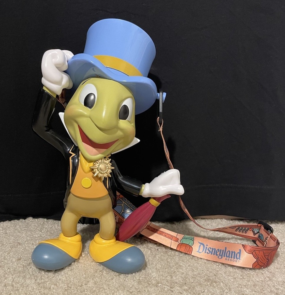 Disney Jiminy Cricket Sipper Cup Pinocchio Disneyland 70th Anniversary 2026 NEW