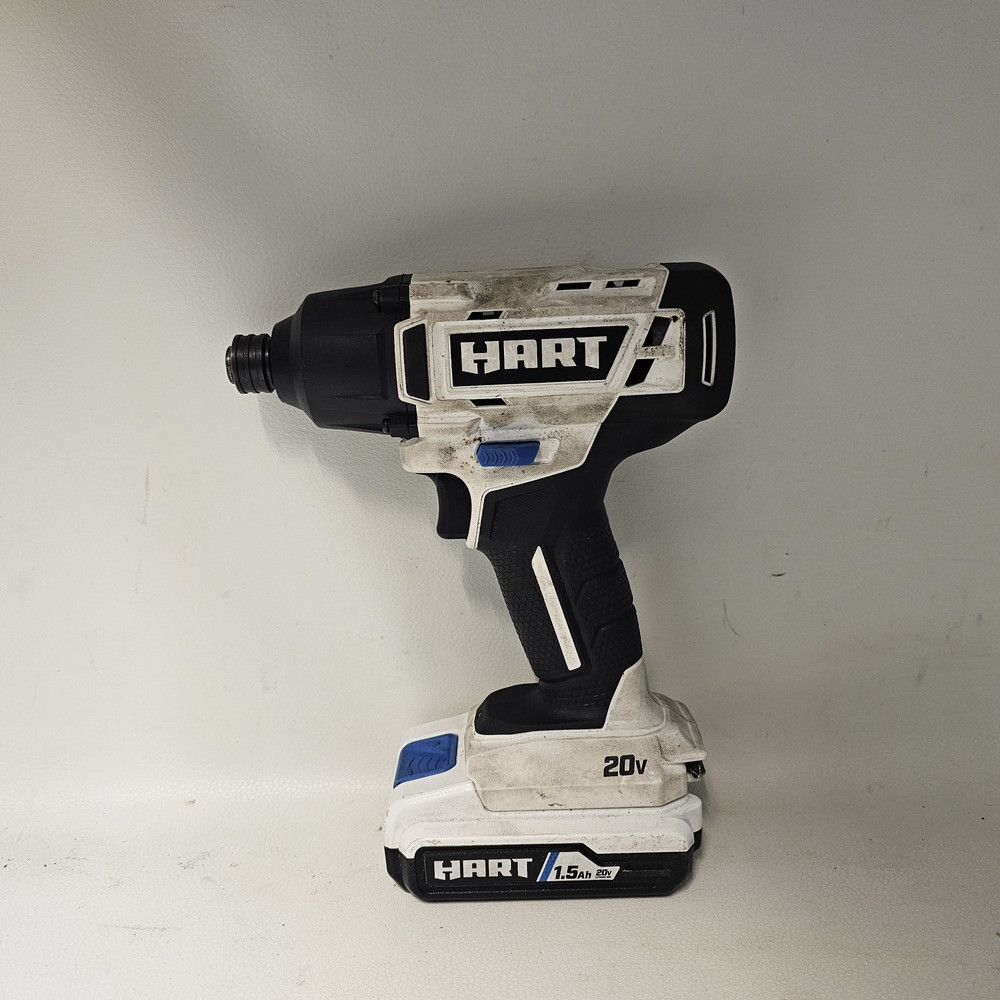 HART HIPD02 20 VOLT CORDLESS IMPACT DRILL W/ BATTERY