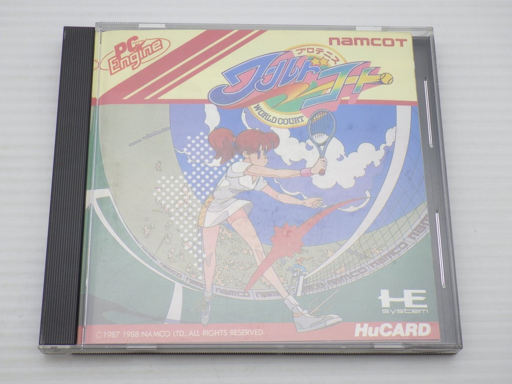 Pro Tennis World Court PC Engine JP GAME. 9000023217394