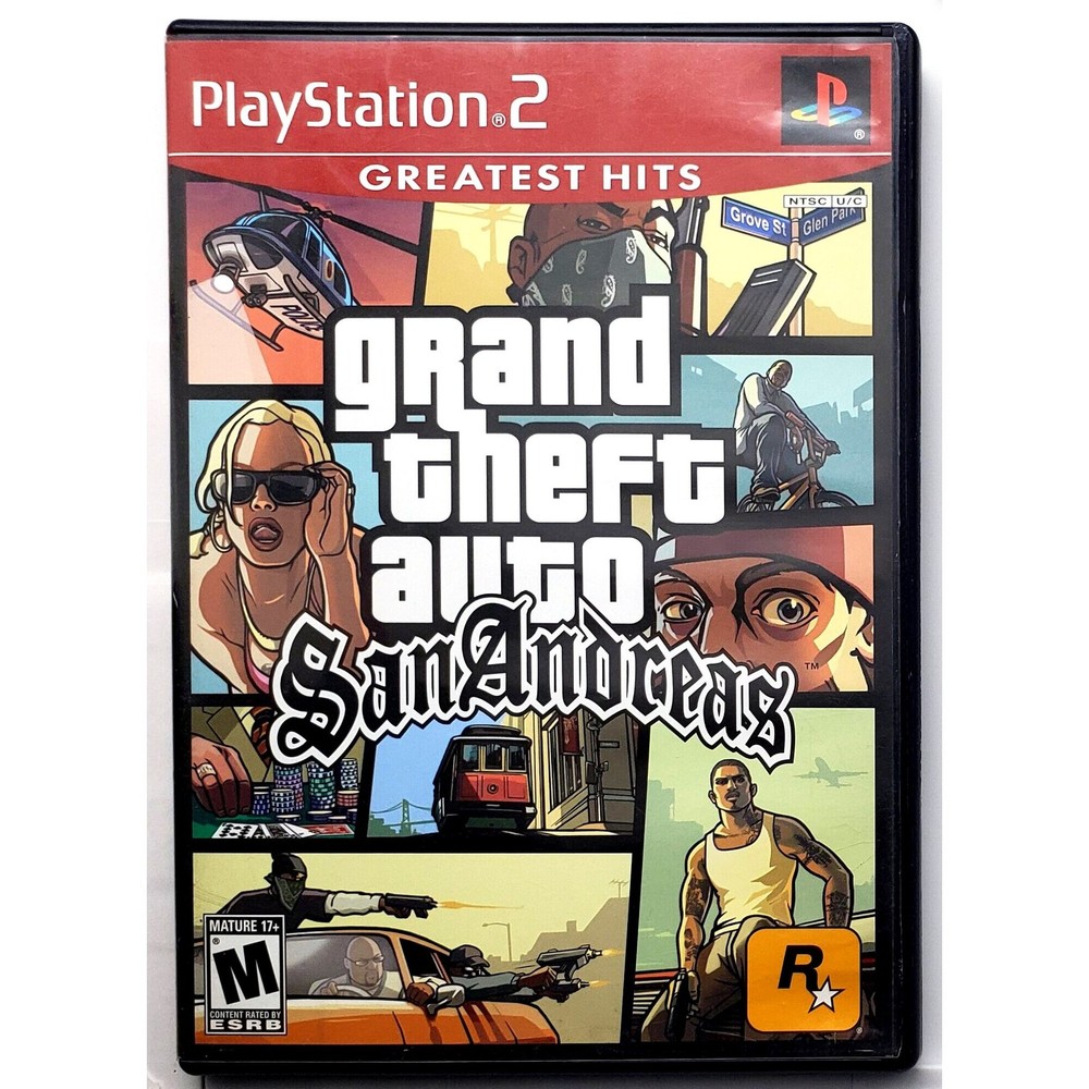 Grand Theft Auto San Andreas Greatest Hits - Sony Playstation 2