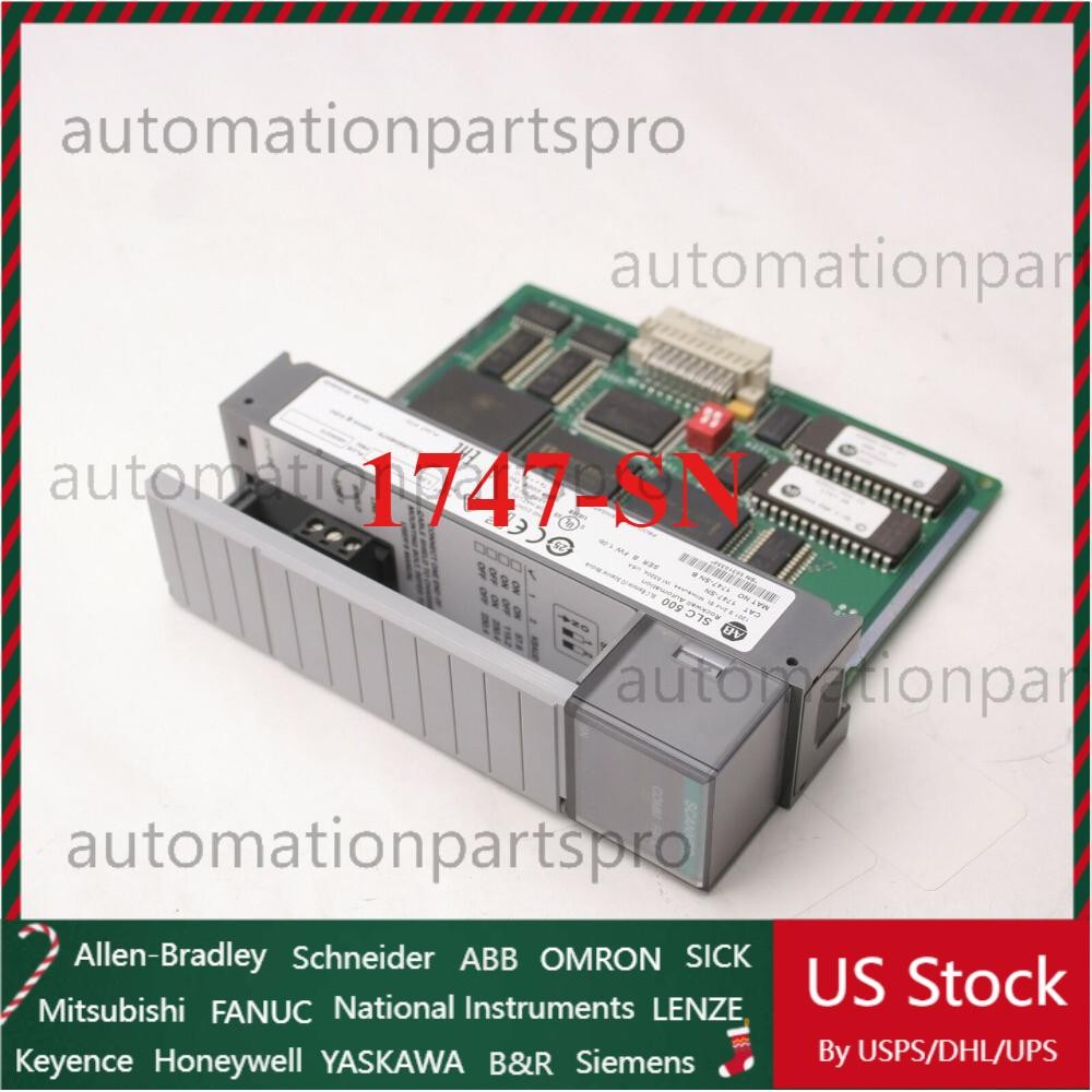 Allen Bradley 1747-SN SLC 500 Scanner Module, Ser B, FRN 1.0b, 600mA @ 5VDC