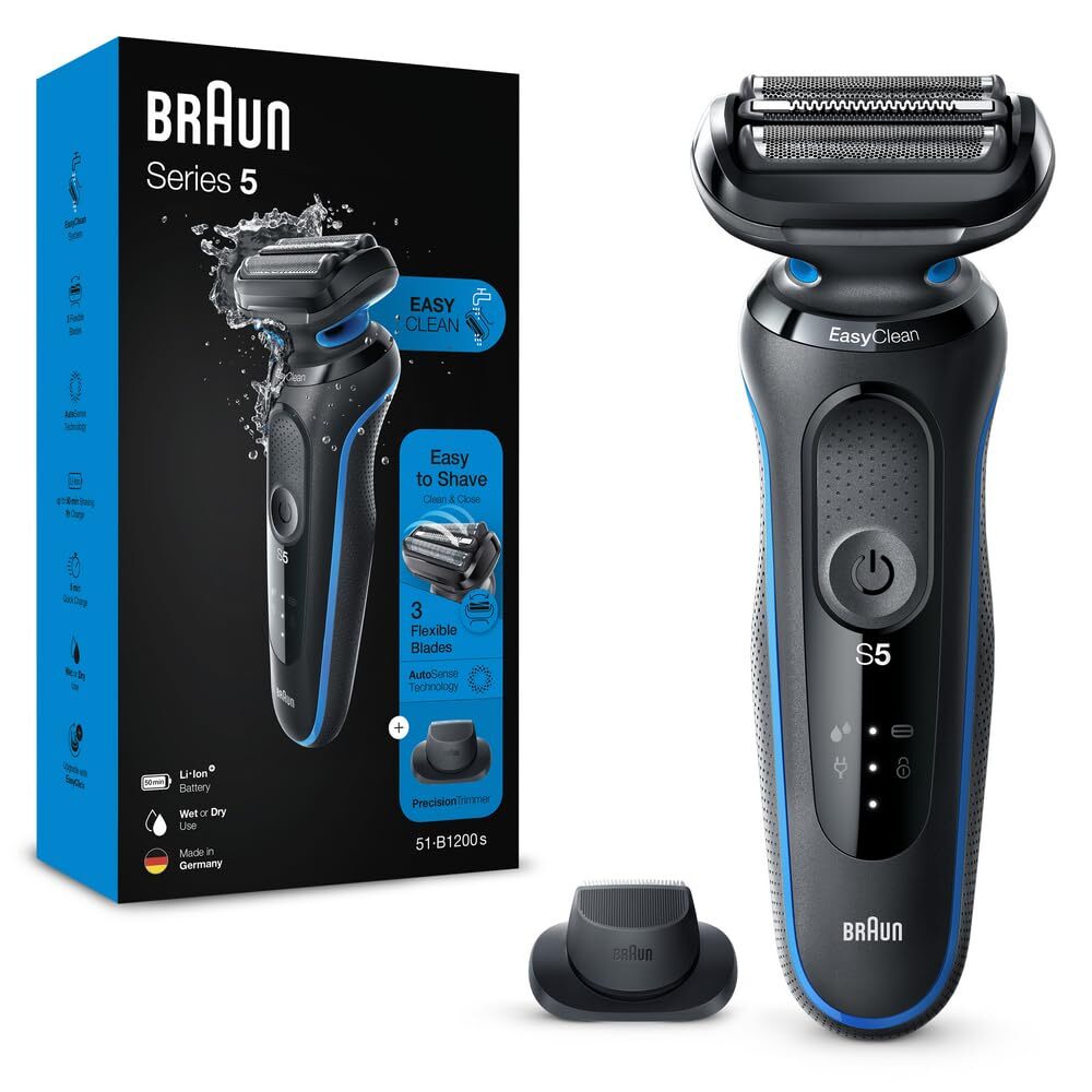 Series 5 5018s Rechargeable Wet & Dry Men's Electric Shaver with Precision