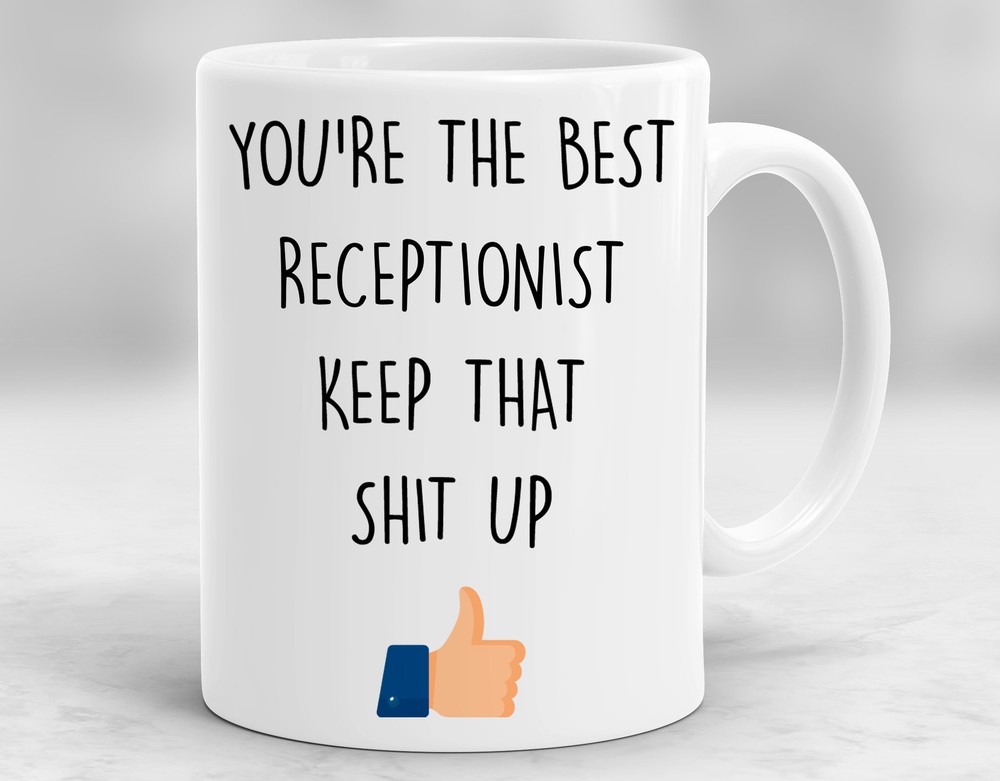 Receptionist Gift Receptionist Mug Presents For Receptionist Receptionist Cup
