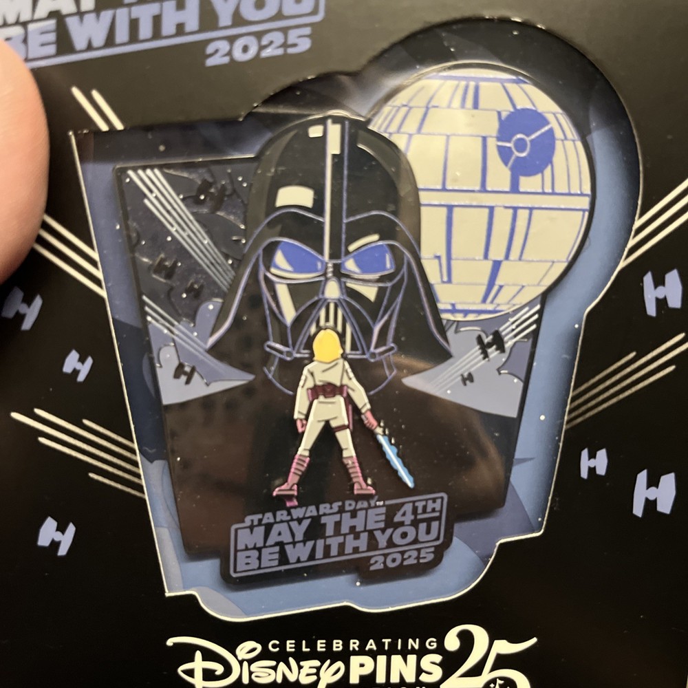 Darth Vader 2025 Limited Edition Jumbo Pin Star Wars Day Collectible