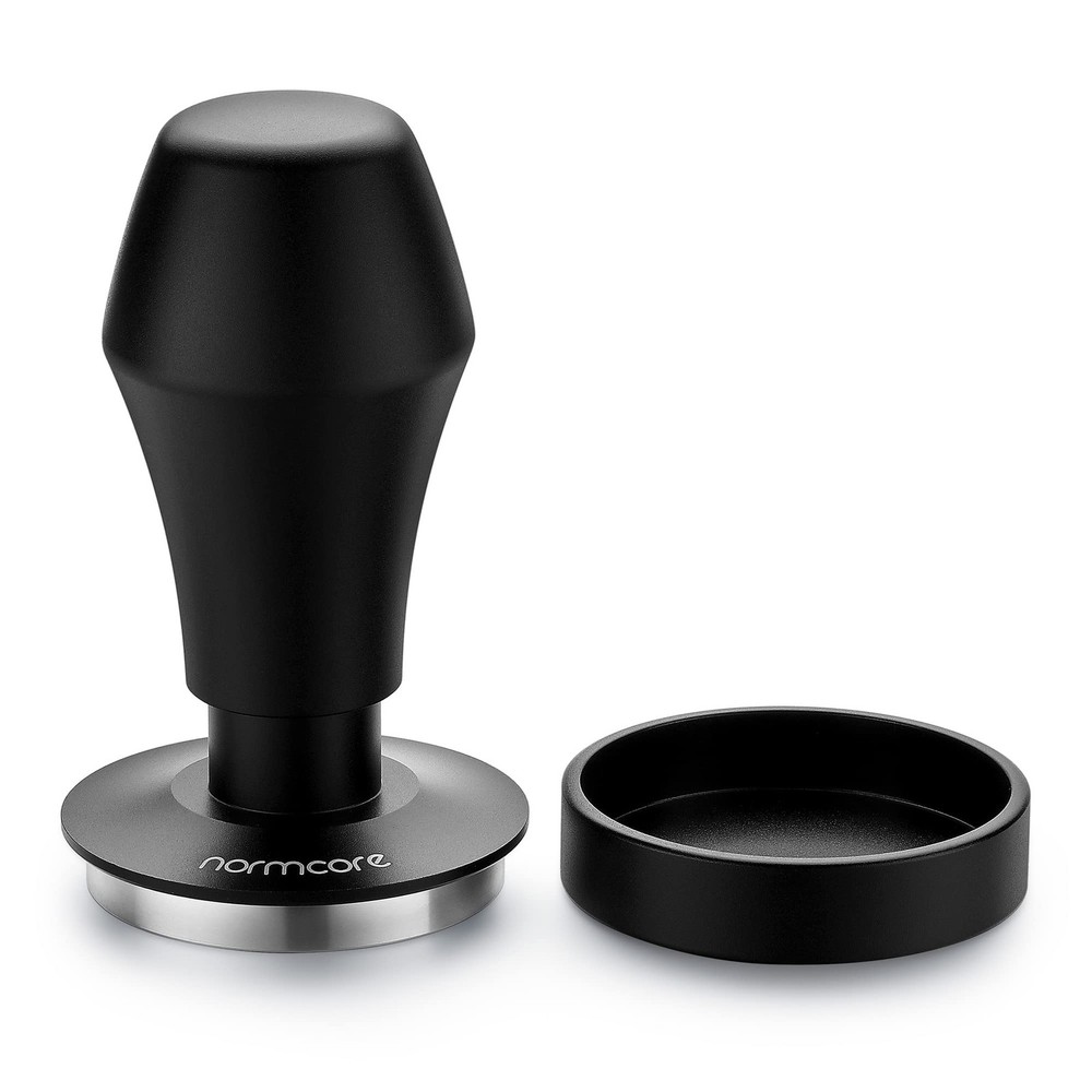 V4 Coffee Tamper 53.3mm - Spring-loaded Tamper – Barista Espresso Tamper with...