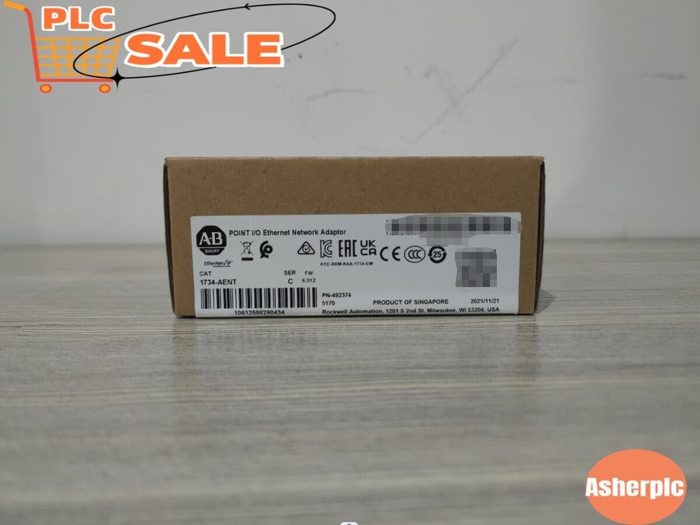 New Allen-Bradley 1734-AENT SER C POINT I/O Ethernet Network Adaptor